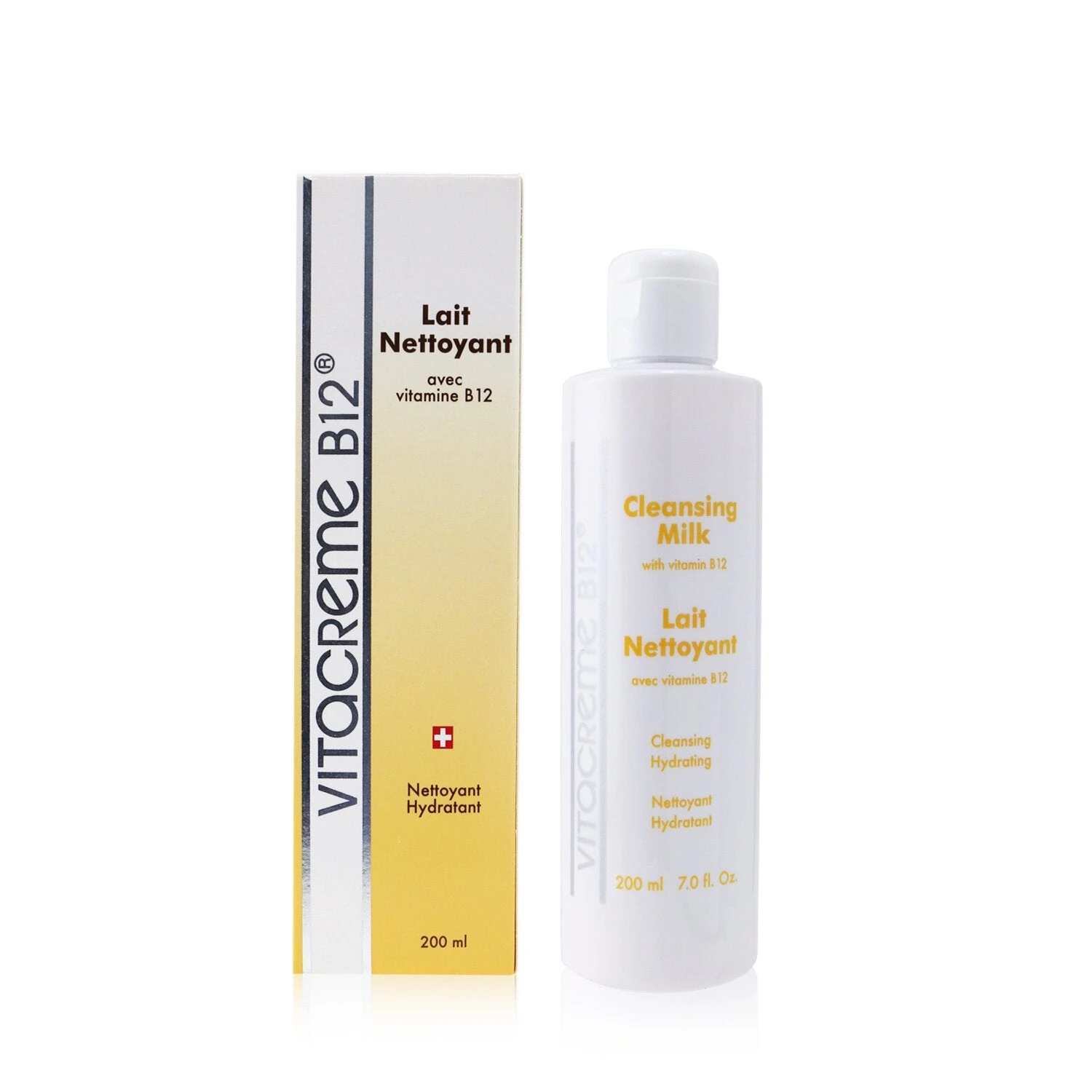 Vitacreme B12 Cleansing Milk 200ml/7oz 4 Vitacreme B12 Cleansing Milk 200ml/7oz - Image 2