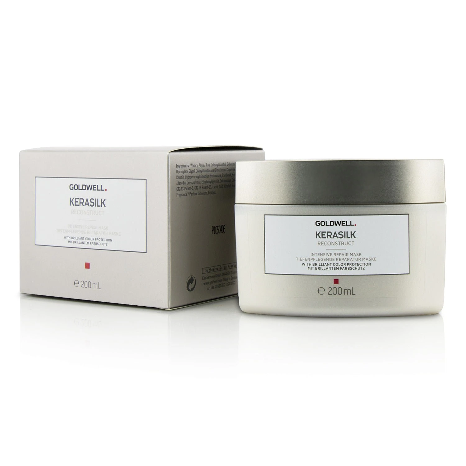 Goldwell Kerasilk Reconstruct Intensive Repair Mask (For Stressed And Damaged Hair) 500ml/16.9oz 4 Goldwell Kerasilk Reconstruct Intensive Repair Mask (For Stressed And Damaged Hair) 500ml/16.9oz - Image 2