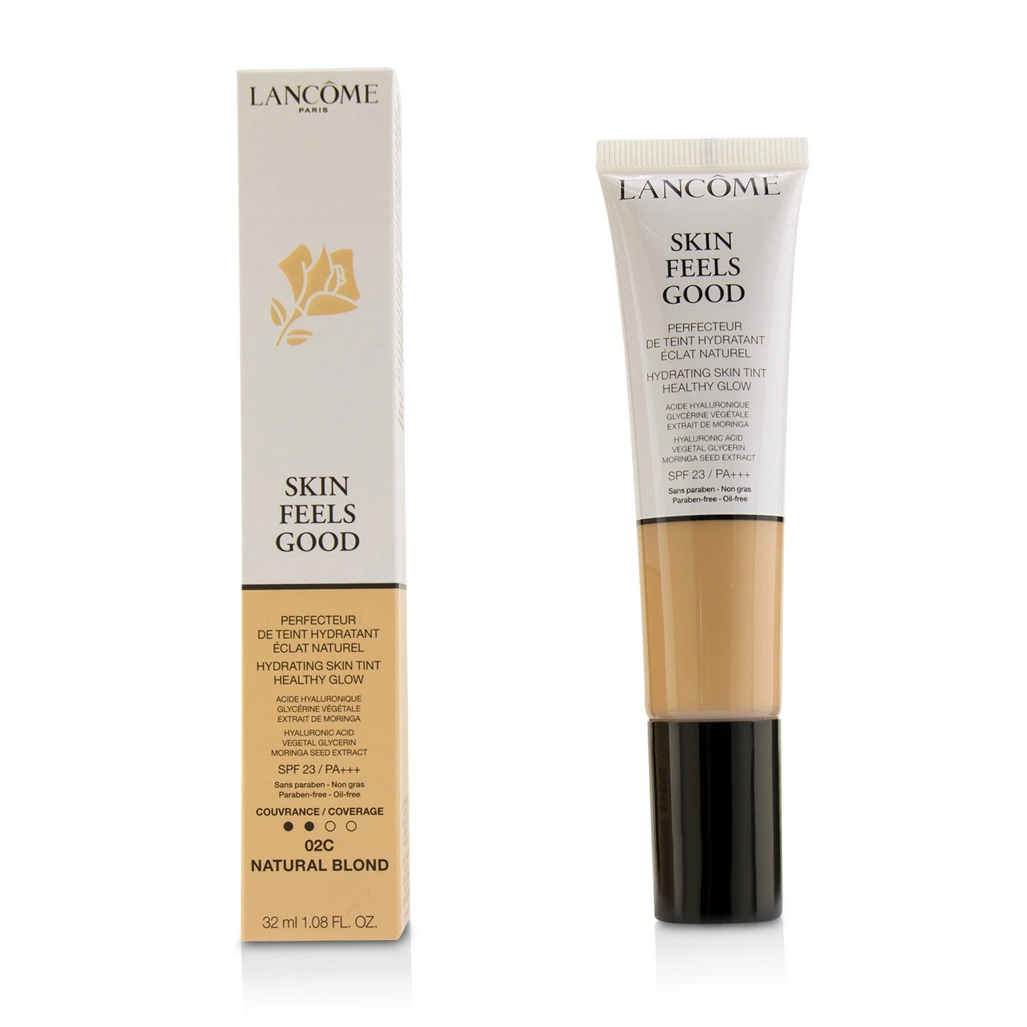 Lancome Skin Feels Good Hydrating Skin Tint Healthy Glow SPF 23 - # 04C Golden Sand 32ml/1.08oz 18 Lancome Skin Feels Good Hydrating Skin Tint Healthy Glow SPF 23 - # 04C Golden Sand 32ml/1.08oz - Image 16