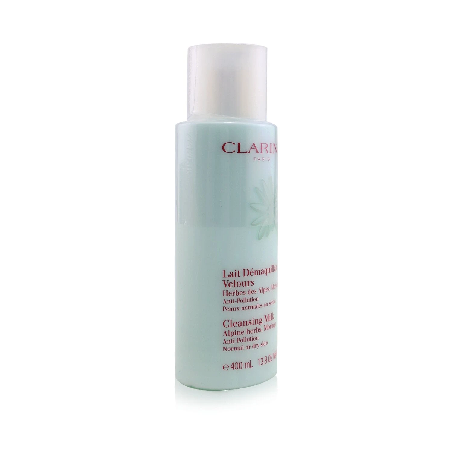 Clarins Anti-Pollution Cleansing Milk With Alpine Herbs, Maringa - Normal Or Dry Skin 400ml/14oz 4 Clarins Anti-Pollution Cleansing Milk With Alpine Herbs, Maringa - Normal Or Dry Skin 400ml/14oz - Image 2