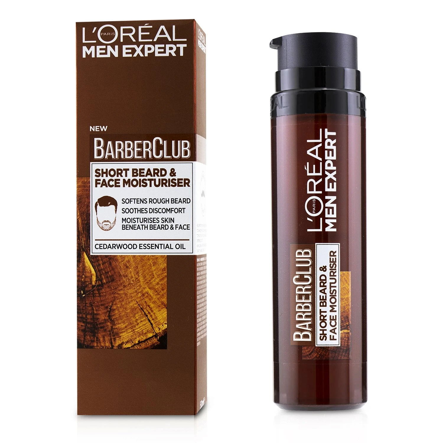 L'Oreal Men Expert Barber Club Short Beard & Face Moisturiser 50ml/1.7oz 4 L'Oreal Men Expert Barber Club Short Beard & Face Moisturiser 50ml/1.7oz - Image 2