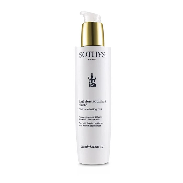 Sothys Clarity Cleansing Milk - For Skin With Fragile Capillaries, With Witch Hazel Extract 200ml/6.76oz 3 Sothys Clarity Cleansing Milk - For Skin With Fragile Capillaries, With Witch Hazel Extract 200ml/6.76oz