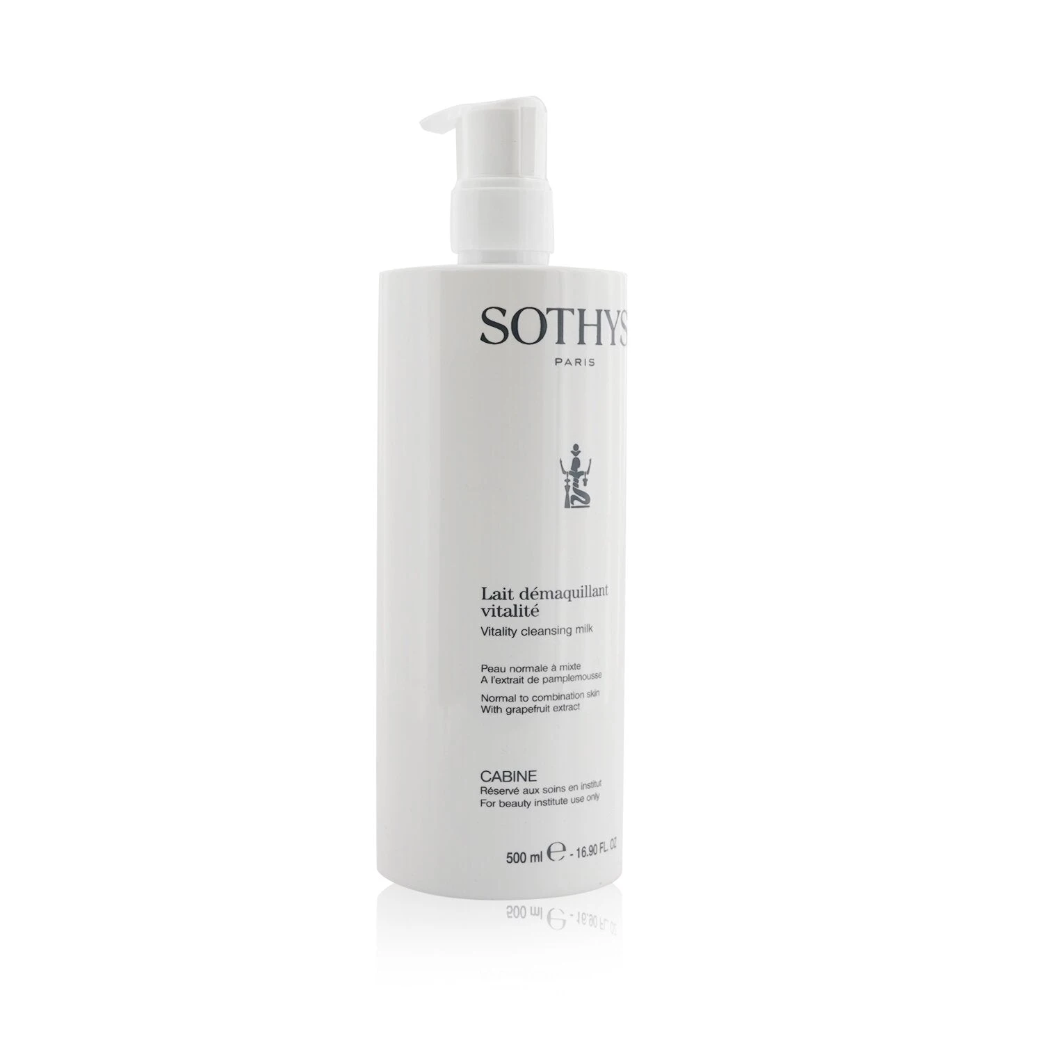 Sothys Vitality Cleansing Milk - For Normal To Combination Skin , With Grapefruit Extract (Salon Size) 500ml/16.9oz 4 Sothys Vitality Cleansing Milk - For Normal To Combination Skin , With Grapefruit Extract (Salon Size) 500ml/16.9oz - Image 2