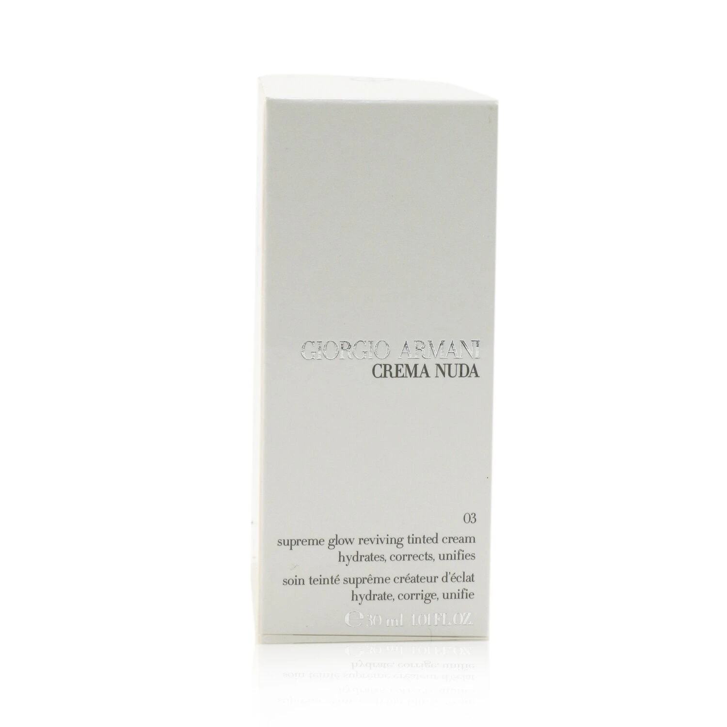 Giorgio Armani Crema Nuda Supreme Glow Reviving Tinted Cream - # 03 Fair Glow 30ml/1.01oz 5 Giorgio Armani Crema Nuda Supreme Glow Reviving Tinted Cream - # 03 Fair Glow 30ml/1.01oz - Image 3