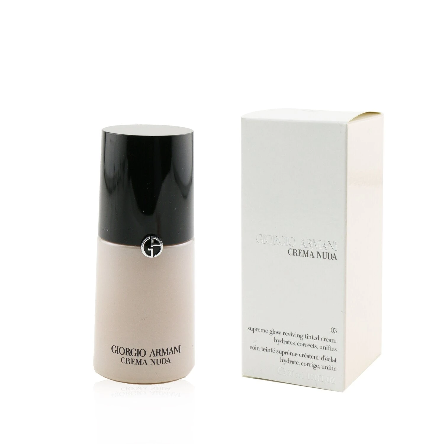 Giorgio Armani Crema Nuda Supreme Glow Reviving Tinted Cream - # 03 Fair Glow 30ml/1.01oz 6 Giorgio Armani Crema Nuda Supreme Glow Reviving Tinted Cream - # 03 Fair Glow 30ml/1.01oz - Image 4