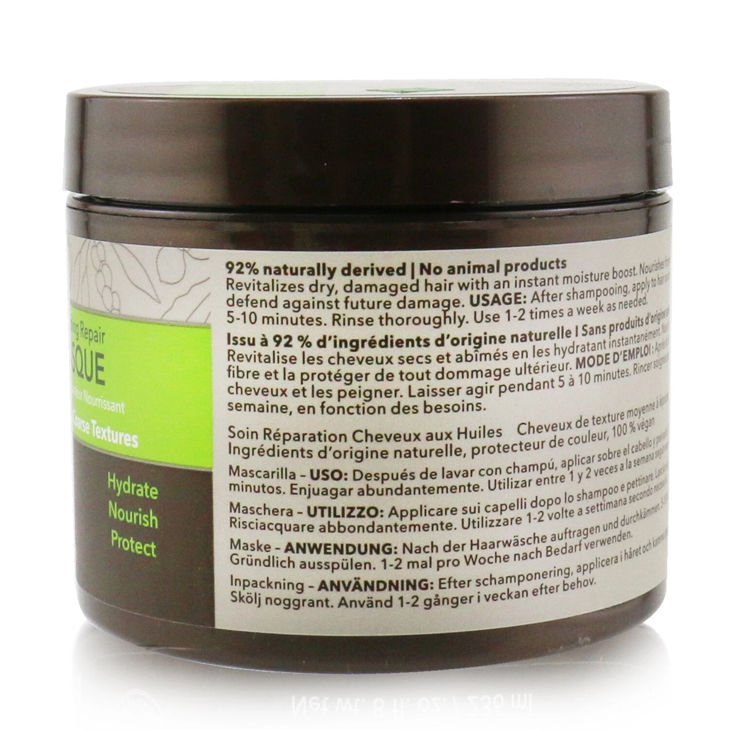 Macadamia Natural Oil Professional Nourishing Repair Masque (Medium To Coarse Textures) 500ml/16.9oz 5 Macadamia Natural Oil Professional Nourishing Repair Masque (Medium To Coarse Textures) 500ml/16.9oz - Image 3