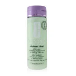 Clinique All About Clean All-In-One Cleansing Micellar Milk + Makeup Remover - Very Dry To Dry Combination 200ml/6.7oz