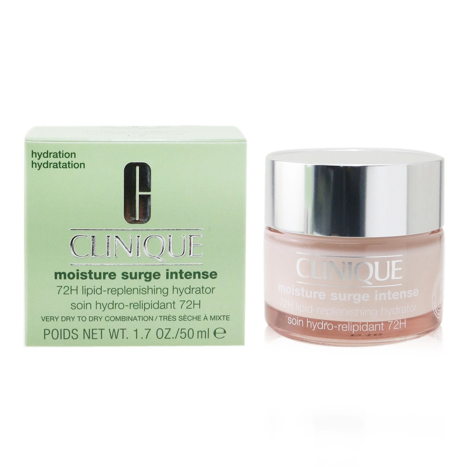 Clinique Moisture Surge Intense 72H Lipid-Replenishing Hydrator - Very Dry To Dry Combination 50ml/1.7oz 7 Clinique Moisture Surge Intense 72H Lipid-Replenishing Hydrator - Very Dry To Dry Combination 50ml/1.7oz - Image 5