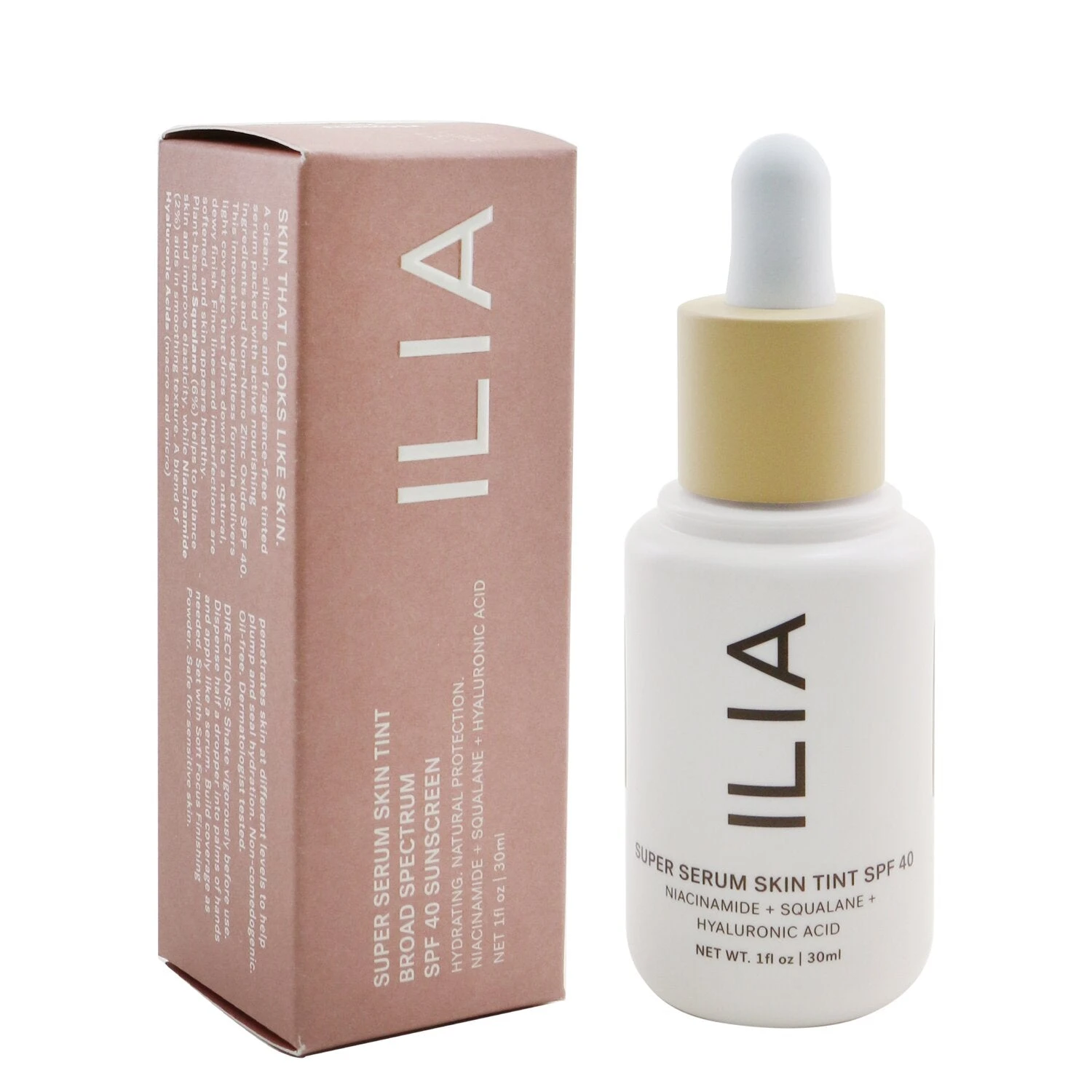 ILIA Super Serum Skin Tint SPF 40 - # ST8 Shela (Light-Medium With Neutral Warm Undertones) 30ml/1oz 11 ILIA Super Serum Skin Tint SPF 40 - # ST8 Shela (Light-Medium With Neutral Warm Undertones) 30ml/1oz - Image 9