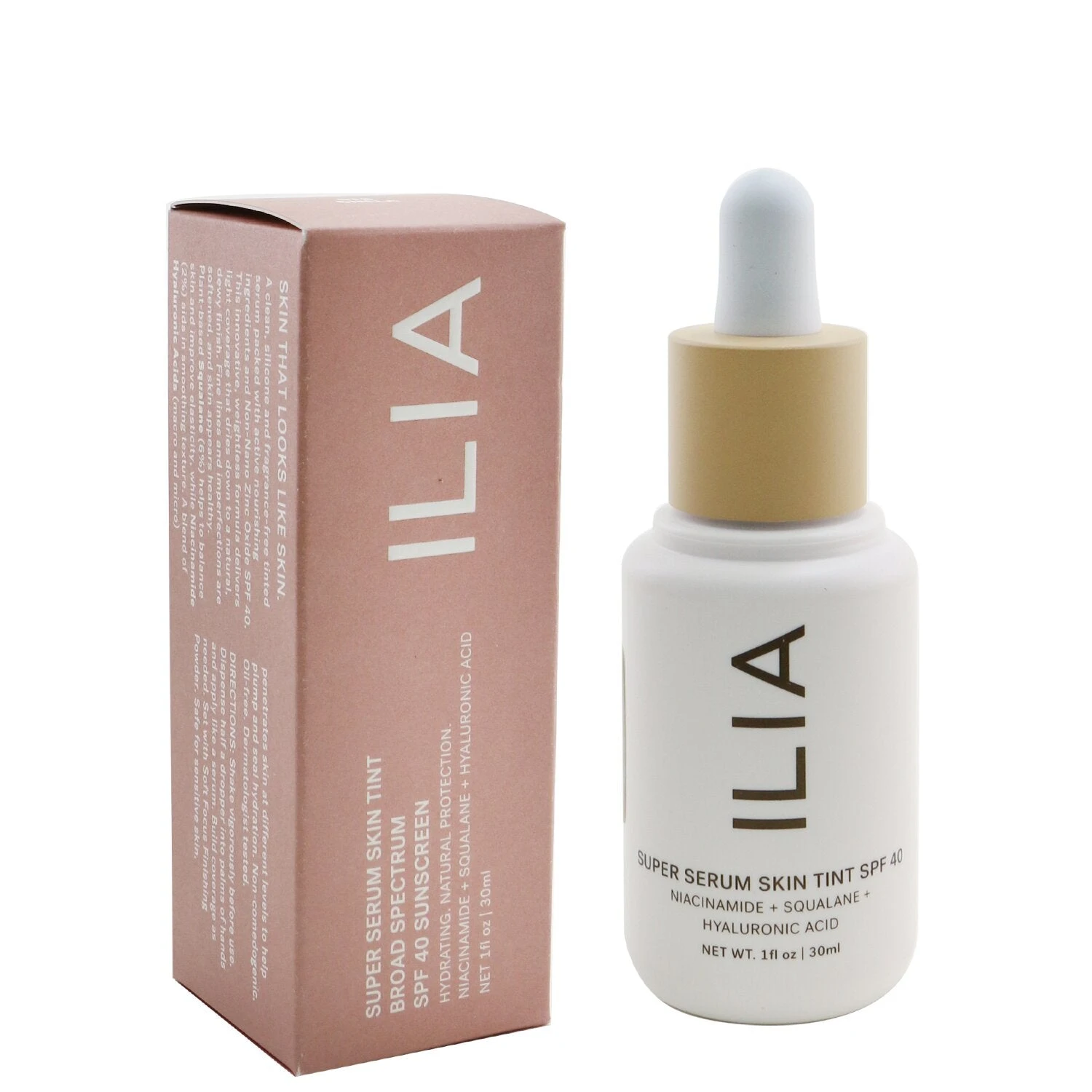 ILIA Super Serum Skin Tint SPF 40 - # ST8 Shela (Light-Medium With Neutral Warm Undertones) 30ml/1oz 22 ILIA Super Serum Skin Tint SPF 40 - # ST8 Shela (Light-Medium With Neutral Warm Undertones) 30ml/1oz - Image 20