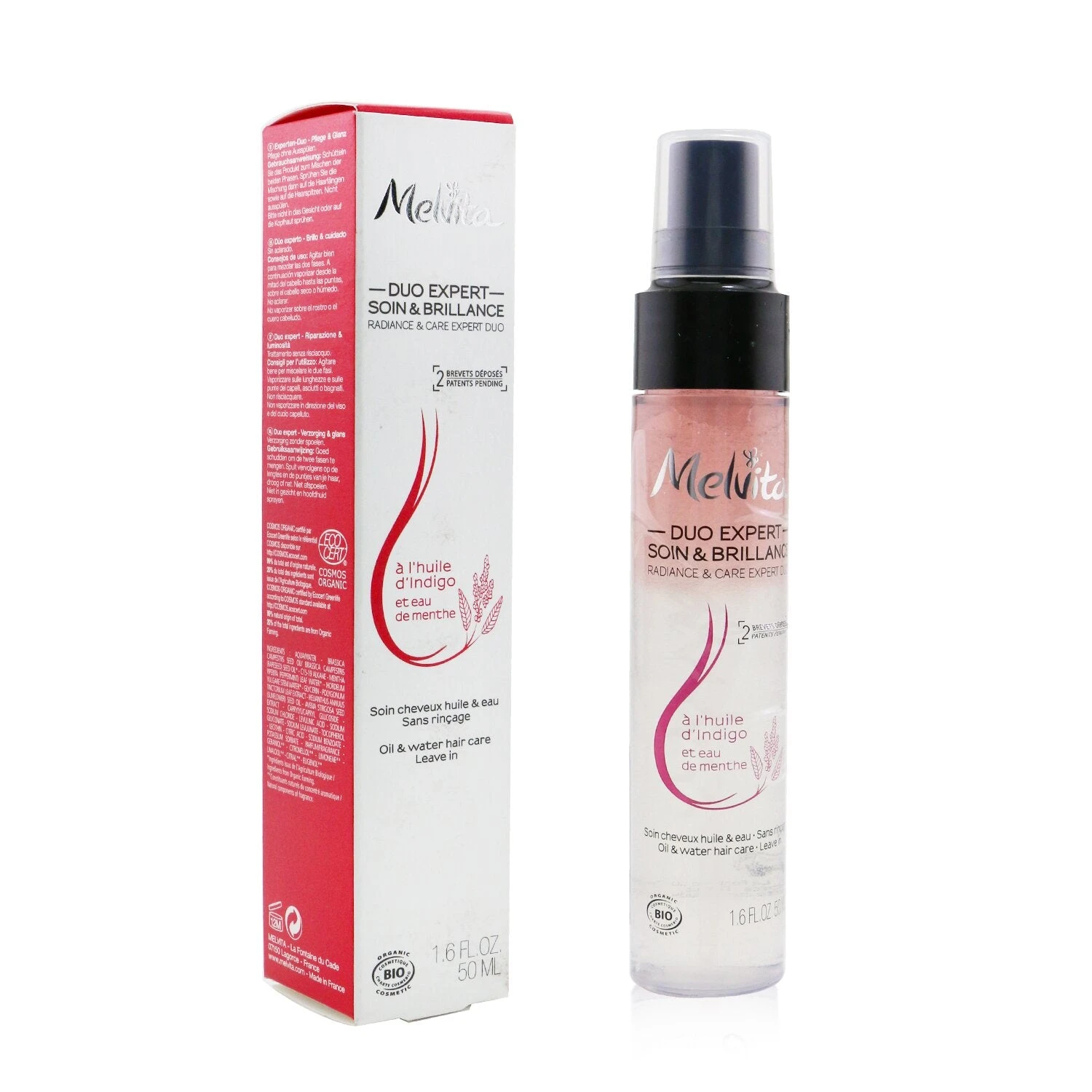 Melvita Duo Expert Oil & Water Hair Care Levin In Spray 50ml/1.6oz 4 Melvita Duo Expert Oil & Water Hair Care Levin In Spray 50ml/1.6oz - Image 2