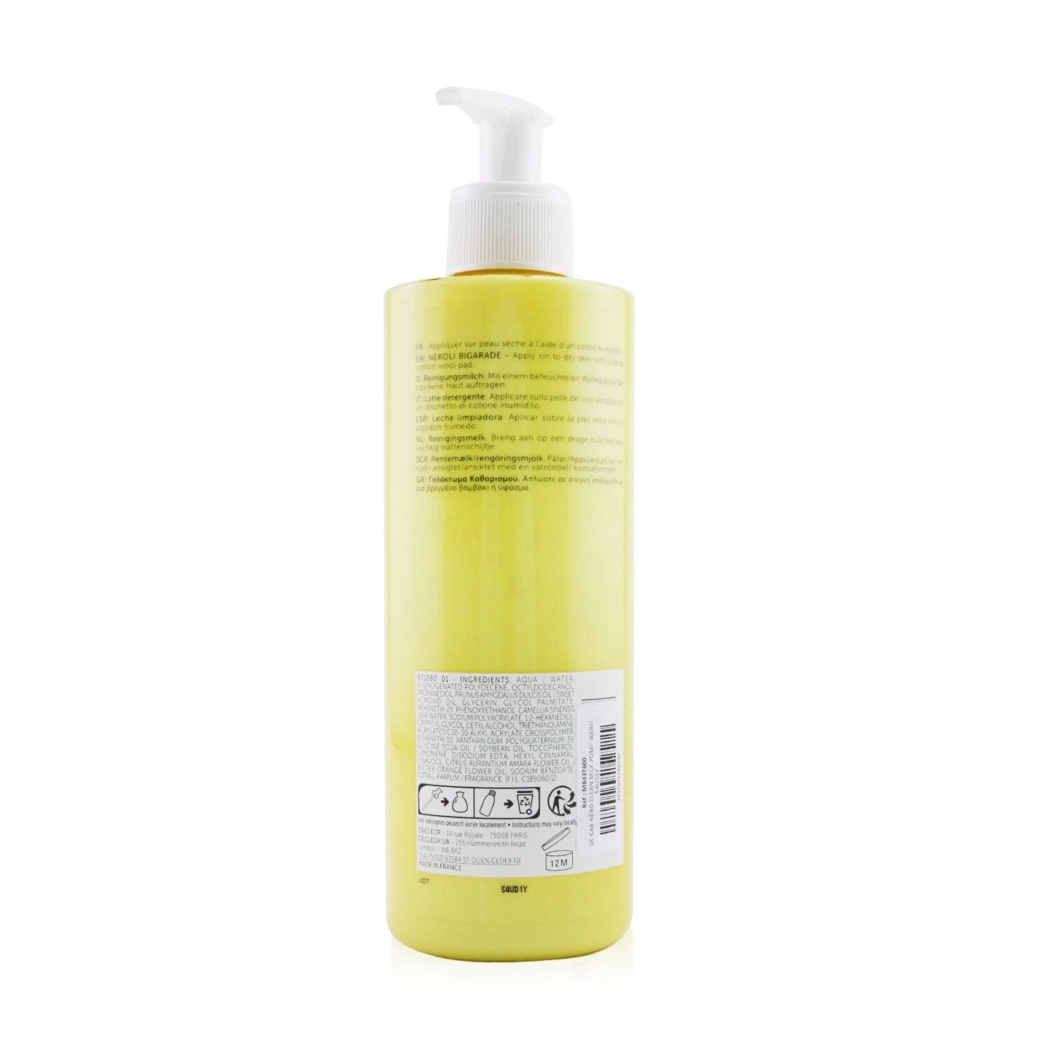 DECLÉOR Decleor Neroli Bigarade Hydrating Cleansing Milk 400ml/13.5oz 5 DECLÉOR Decleor Neroli Bigarade Hydrating Cleansing Milk 400ml/13.5oz - Image 3