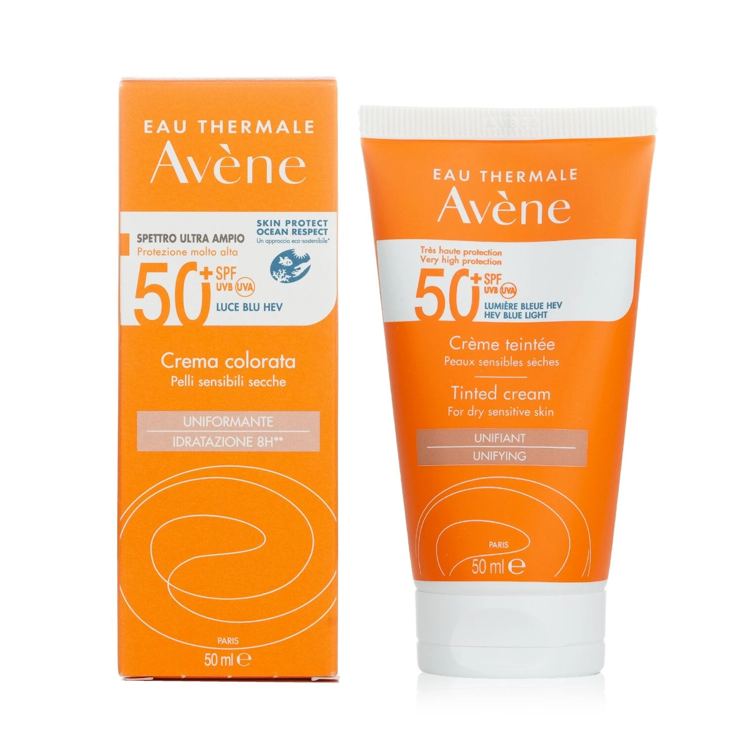 Avène Avene Very High Protection Tinted Cream SPF50+ - For Dry Sensitive Skin 50ml/1.7oz 4 Avène Avene Very High Protection Tinted Cream SPF50+ - For Dry Sensitive Skin 50ml/1.7oz - Image 2