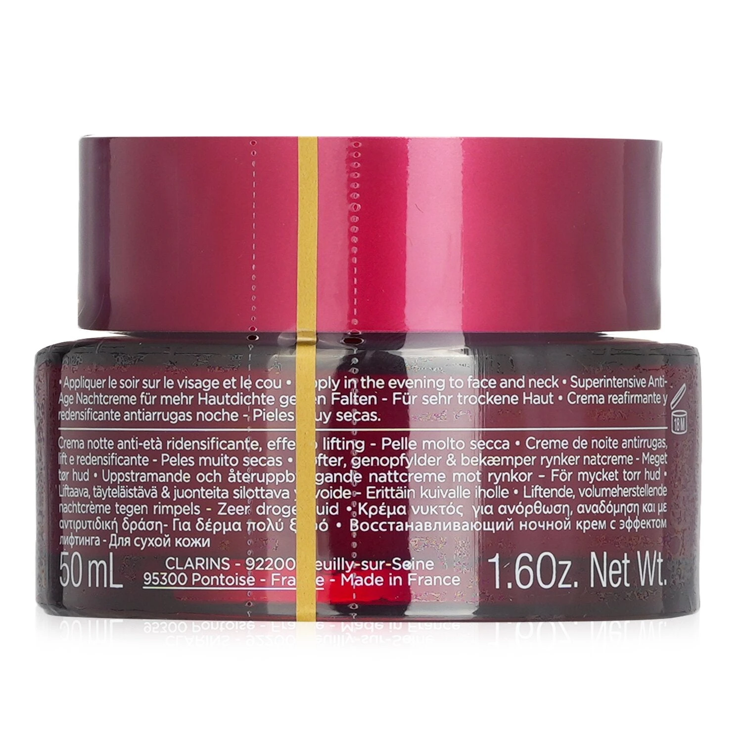 Clarins Multi Intensive Nuit Super Restorative Night Cream 50ml/1.6oz 5 Clarins Multi Intensive Nuit Super Restorative Night Cream 50ml/1.6oz - Image 3