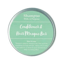 Clover Fields Shampoo With A Purpose By Clover Fields "A Little Extra" Bar Conditioner & Hair Masque 90g