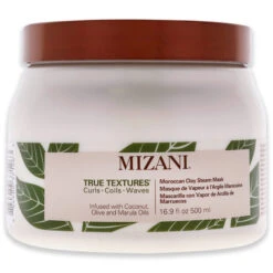 Mizani True Textures Curl Moroccan Clay Steam Mask By Mizani For Unisex - 16.9 Oz Masque
