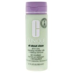 Clinique All About Clean All-In-One Cleansing Micellar Milk And Makeup Remover - Dry Skin By Clinique For Women - 6.7 Oz Cleanser