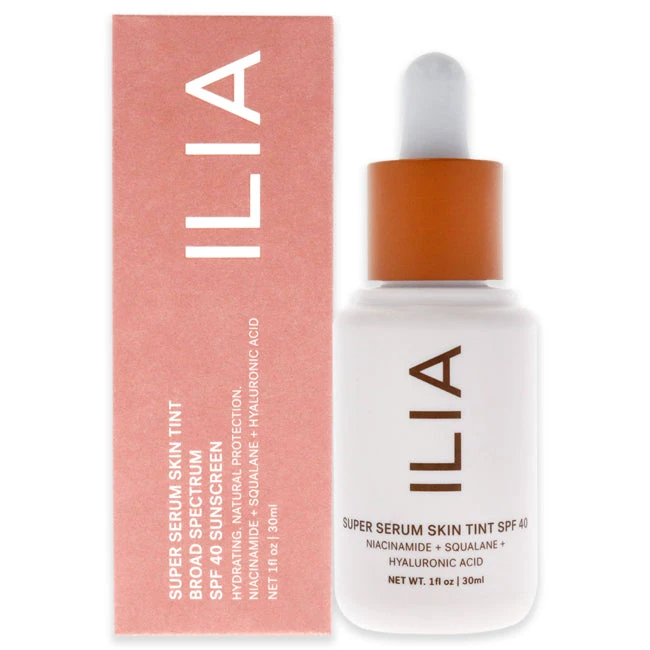 ILIA Beauty Super Serum Skin Tint Foundation SPF 40 - ST14 Dominica By ILIA Beauty For Women - 1 Oz Foundation 4 ILIA Beauty Super Serum Skin Tint Foundation SPF 40 - ST14 Dominica By ILIA Beauty For Women - 1 Oz Foundation - Image 2