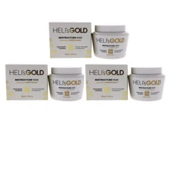 Helis Gold Restructure Masque By Helis Gold For Unisex - 16.9 Oz Masque - Pack Of 3