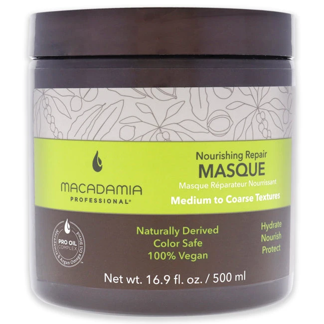 Macadamia Oil Nourishing Repair Masque By Macadamia Oil For Unisex - 16.9 Oz Masque 3 Macadamia Oil Nourishing Repair Masque By Macadamia Oil For Unisex - 16.9 Oz Masque