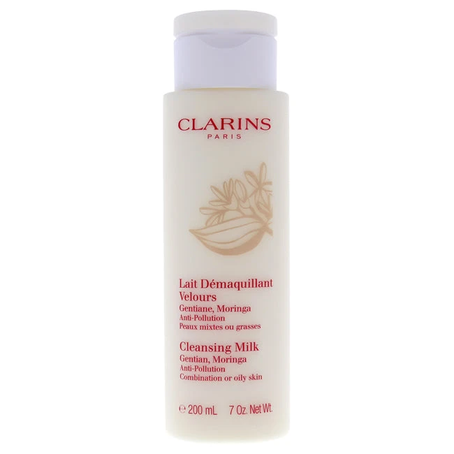 Clarins Anti-Pollution Cleansing Milk With Gentian Moringa By Clarins For Unisex - 7 Oz Cleansing Milk 3 Clarins Anti-Pollution Cleansing Milk With Gentian Moringa By Clarins For Unisex - 7 Oz Cleansing Milk